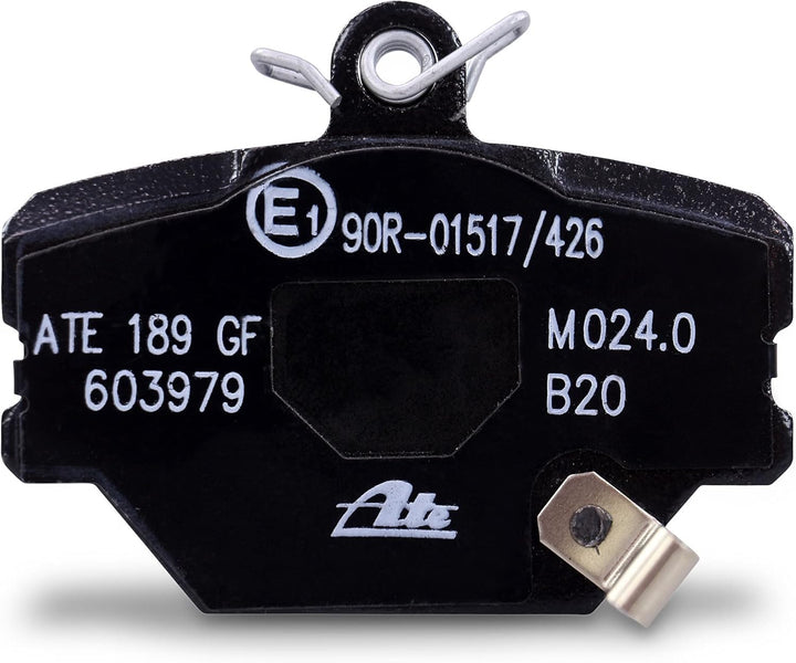 ATE Bremsenset Vorderachse inkl. Bremsscheiben vorne Ø 280 mm voll und Bremsbeläge vorne Kompatibel