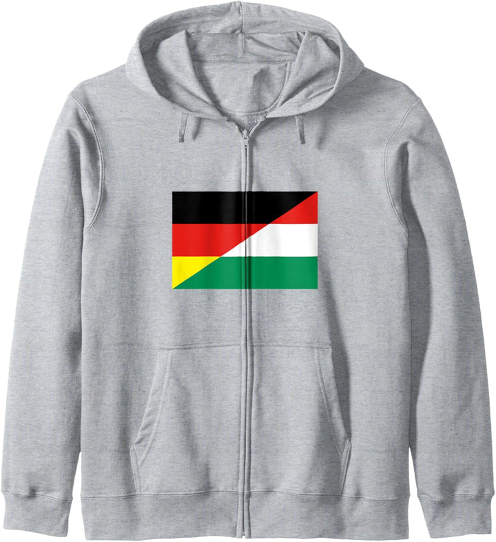 Deutschland Ungarn Kapuzenjacke