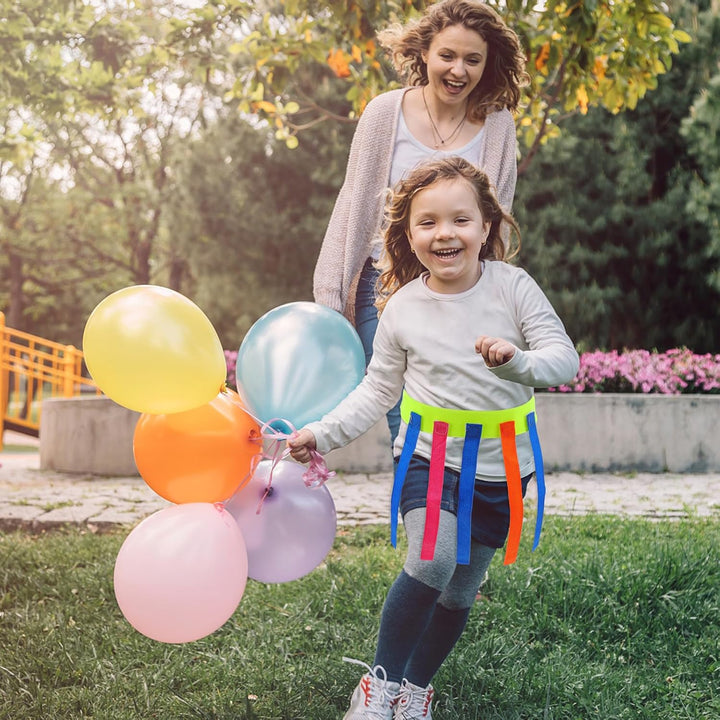 Toyvian 4er-Set Schwanzfang-spielgürtel – Oxford Kinder-spielgürtel mit Schwanzfangfunktion, Outdoor