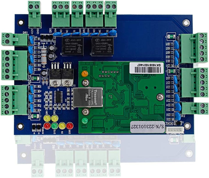 Dongyang Wiegand 26 TCP/IP-Netzwerkzugriffskontrolltafel RFID Office Controller (2 Door), 2 door