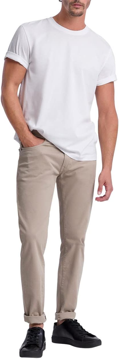 Pierre Cardin Herren 5 Pocket Stoffhose 34W / 36L Vintage Khaki, 34W / 36L Vintage Khaki