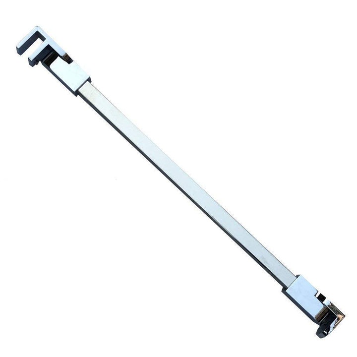 70 cm Edelstahl rahmenlose Dusche Tür Feste seitenwandplatte wall-to-glass Unterstützung Bar für 6mm