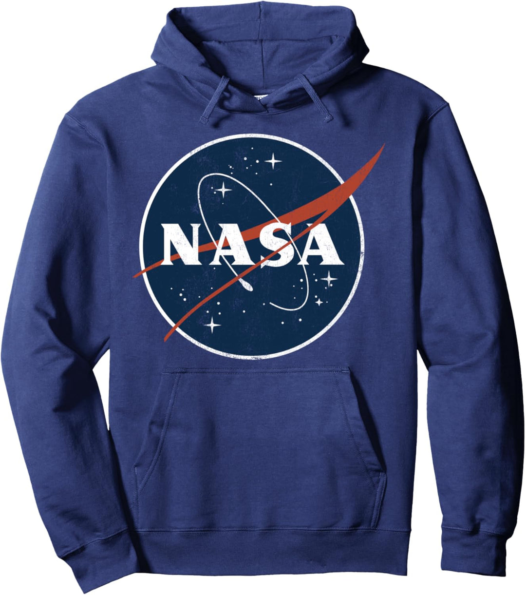 NASA Vintage Distressed Logo C1 Pullover Hoodie