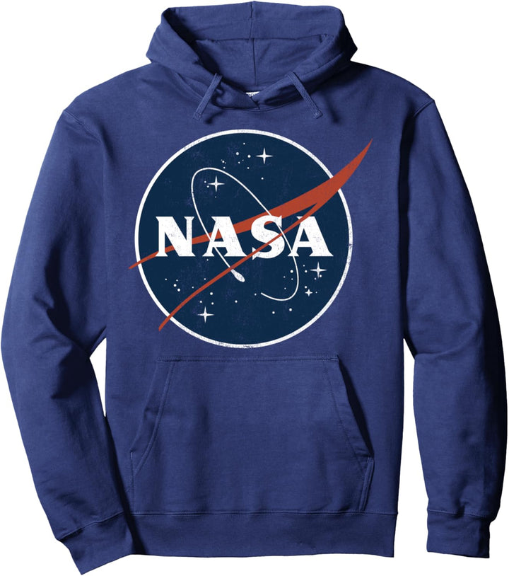 NASA Vintage Distressed Logo C1 Pullover Hoodie