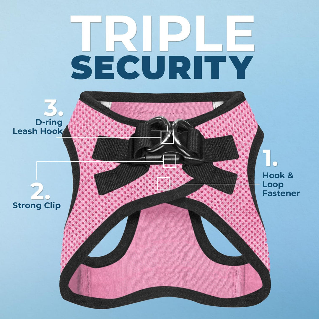 Best Pet Supplies Voyager Step-In Air Hundegeschirr – Allwetter Mesh Step In Weste Geschirr für klei