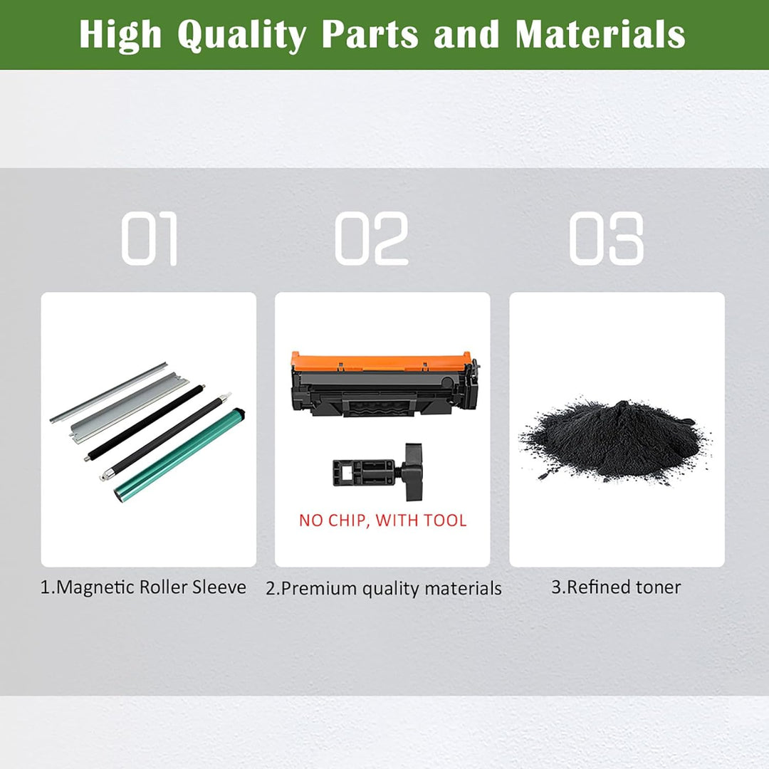 GREENPRINT [KEIN CHIP, mit Spezialwerkzeug] 135X W1350X (135A W1350A) Kompatible Tonerkartusche Schw