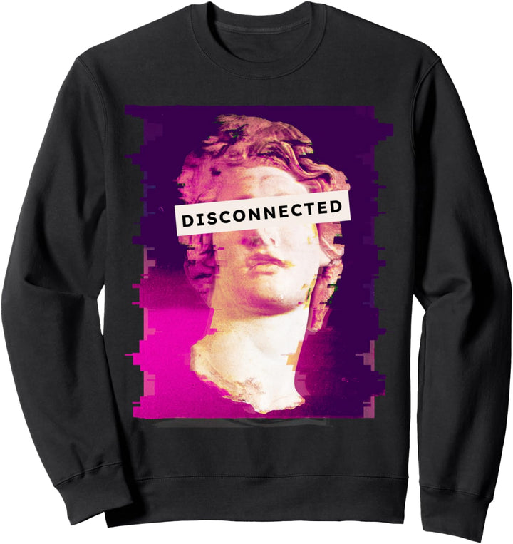 Getrennt. Ästhetische griechische Statue. Vaporwave Emo Eboy Sweatshirt