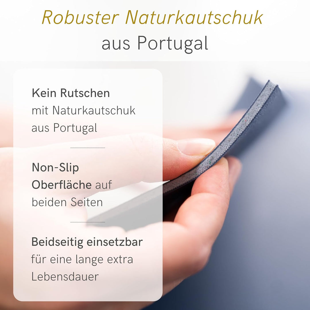 LOTUSCRAFTS Arise Yogamatte rutschfest, Made In Spain, Yoga Matte aus Naturkautschuk, 185 x 65 x 0,4