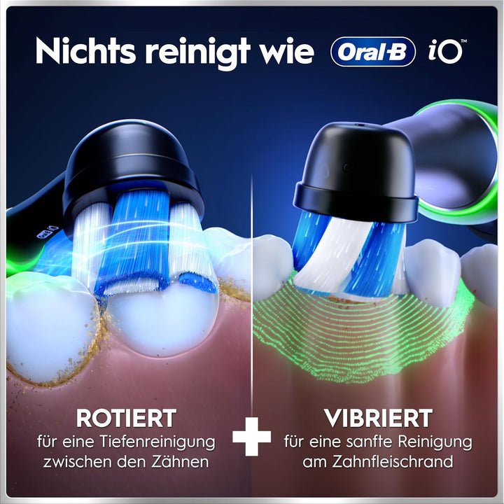 Oral-B iO Series 6 Plus Sensitive Edition Elektrische Zahnbürste/Electric Toothbrush, PLUS 3 Aufstec