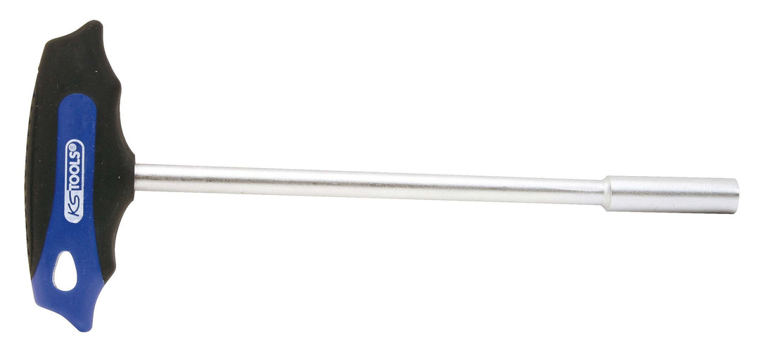 KS Tools 158.5014 CHROMEplus T-Griff-Nuss-Schraubendreher, lang, 14mm 14 mm, 14 mm