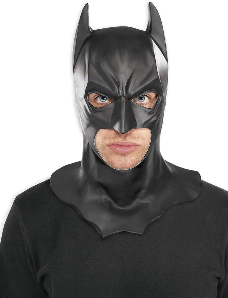 Rubie‘s Official Dark Knight Batman-Maske für Erwachsene, Einheitsgrösse, Schwarz Dark Knight Batman