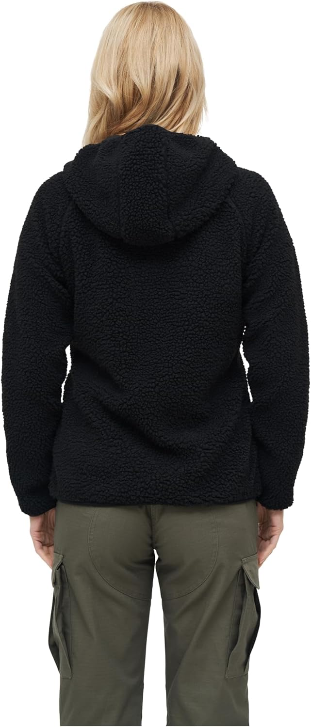 Brandit Women Teddyfleece Jacket Hooded, many colours, Grössen XS bis 5XL, XS Schwarz