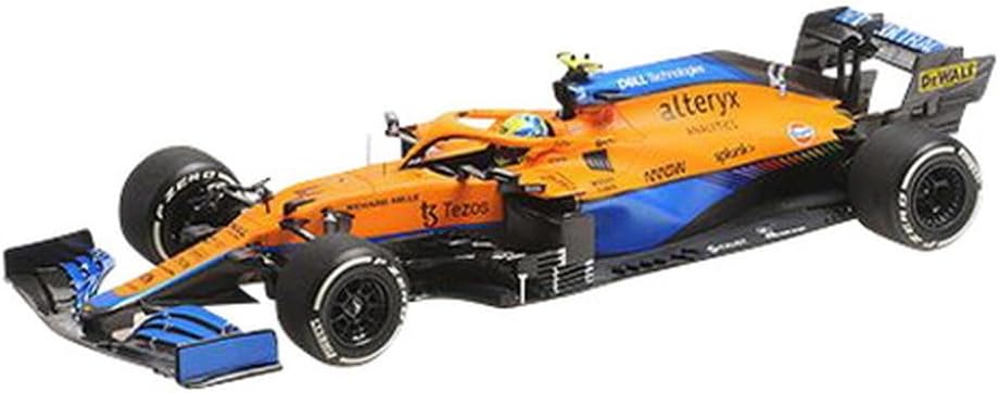 Minichamps 530213304 1:18 Mclaren F1 Team MCL35M-Lando Norris-2nd Place Italian GP 2021 Sammlerstück
