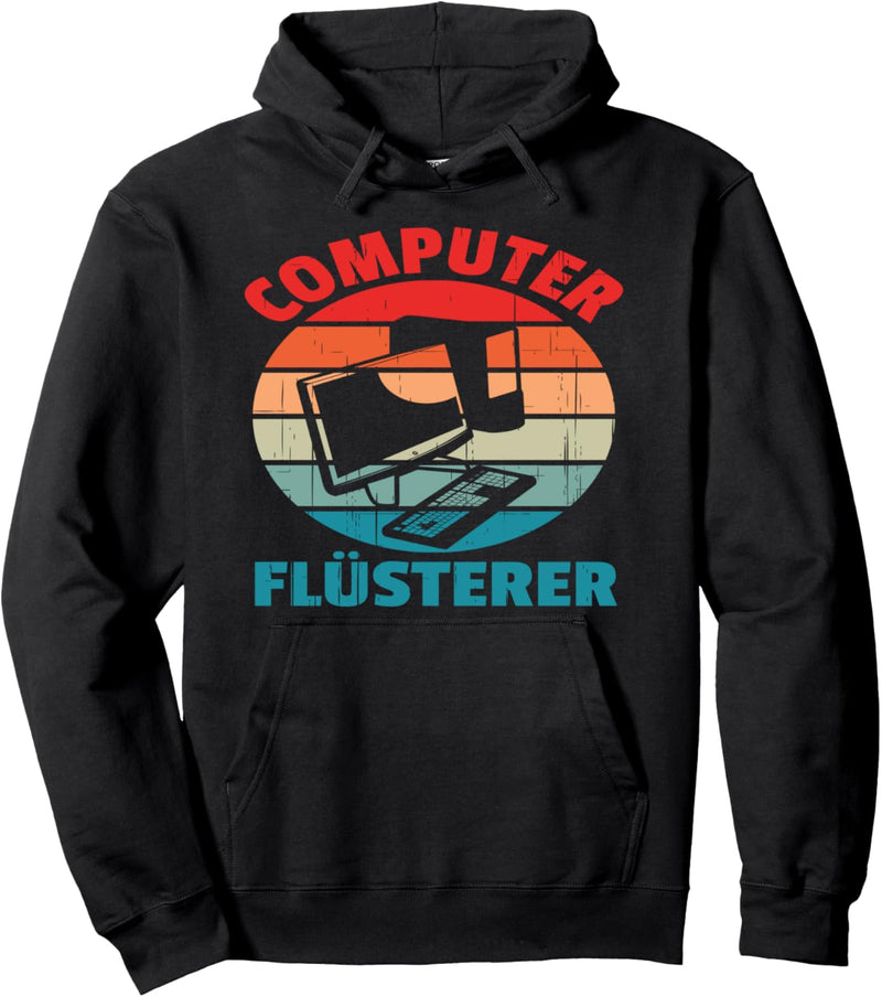 Computer Flüsterer PC Informatiker Nerd Pullover Hoodie