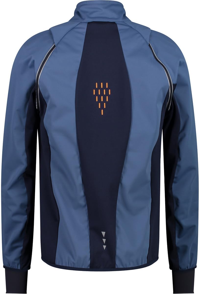 CMP Herren Leichte Herren-softshelljacke mit Abnehmbaren Ärmeln Leichte Softshelljacke 50 bluestone,