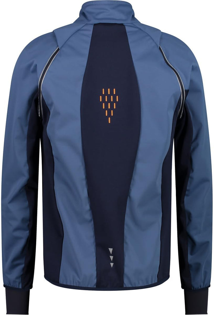 CMP Herren Leichte Herren-softshelljacke mit Abnehmbaren Ärmeln Leichte Softshelljacke 50 bluestone,
