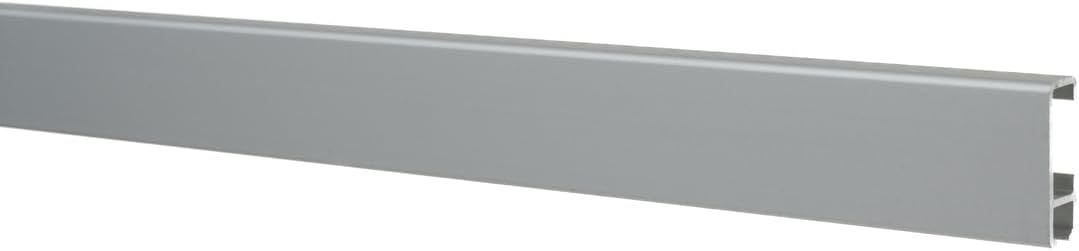 36 Meter (18 x 2m) SOFT-RAIL® Bilderschienen Set BUDGET (M), Silber-matt eloxiert, versch. Längen un