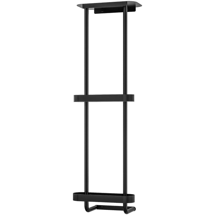 STWWO Badezimmer-Handtuchaufbewahrung, 91,4 cm, Handtuchhalter für Badezimmer, Wandmontage, mit Dusc