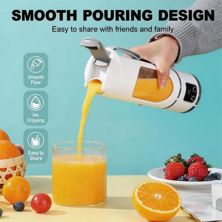 Mini Tragbarer Mixbecher, Elektrischer USB-Entsafter, Mini Smoothie Maker, Tragbarer Mixer für Shake