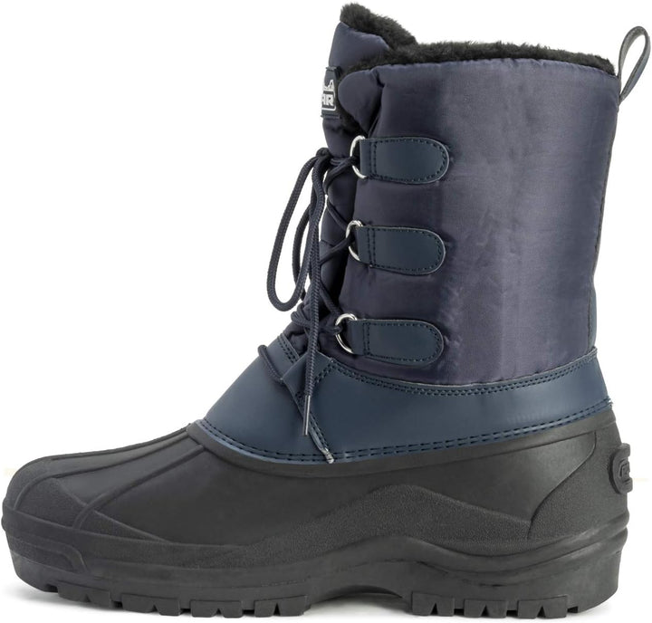 Polar Herren Dreck Schnüren Short Nylon Winter Schnee Regen Schnüren Wasserdicht Duck Stiefels 42 EU