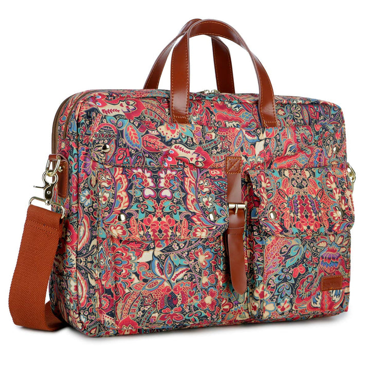 Baosha Frauen Laptoptasche 17 Zoll Aktentasche Damen Schultertaschen Arbeitstasche Businesstasche Mu
