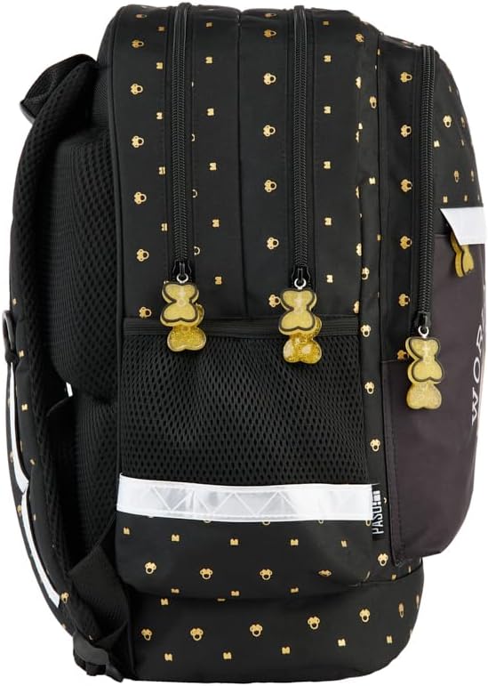 Goldkids - Schulranzen für Jungen und Mädchen, 4er-Set - Schul-Rucksack für Kinder mit Federmäppchen