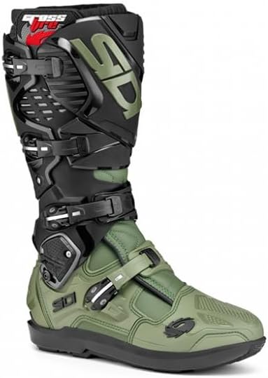 Sidi Herren Fire3wsrs Stiefel, Army Schwarz