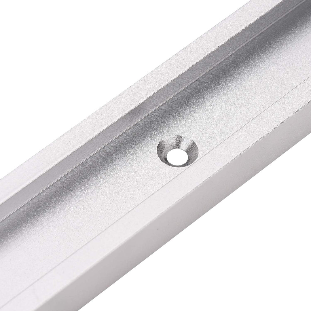 4 Stück 400mm 30 Typ T-Track T-Slot Aluminiumlegierung T-Schiene Holzbearbeitung T-Nut Gehrungsschie