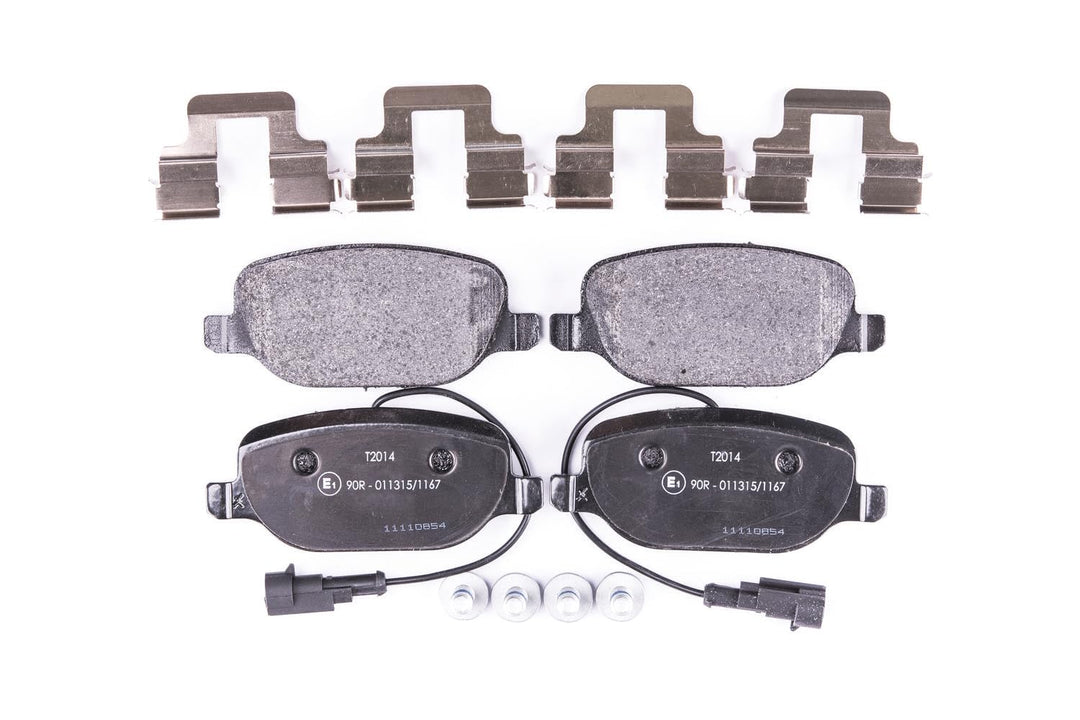 HELLA PAGID 8DB 355 015-571 Bremsbelagsatz - T2014 - Dicke/Stärke: 17.8mm - Bremssystem: Lucas - mit