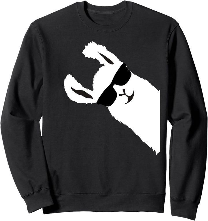 Lustiges Lama Alpaka für Frauen und Männer Sweatshirt