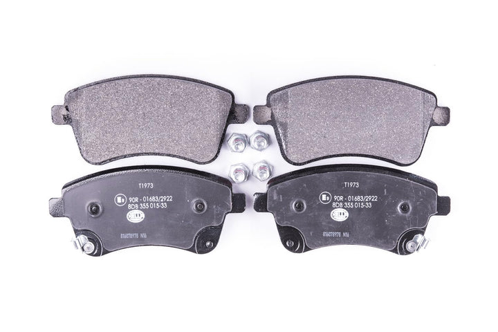 HELLA PAGID 8DB 355 015-331 Bremsbelagsatz - T1973 - Dicke/Stärke: 19.4mm - Bremssystem: TRW - mit a