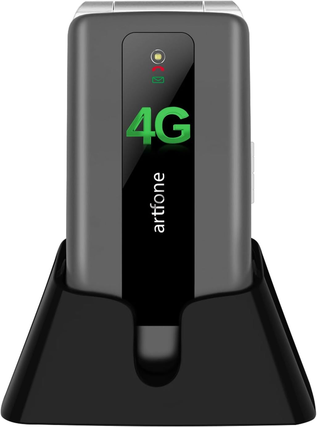 artfone 4G Mobile Pour Seniors sans abonnement, téléphone Portable à clapet Avec Touche d'appel d'ur