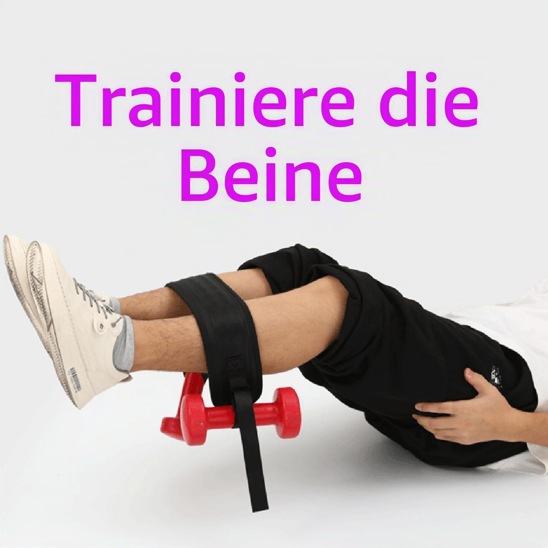 Gewichtsgürtel Po Trainer Hip Thrust Gürtel - 1 Stück, Schwarz, Pilates Belt, Bridge Training Anti R