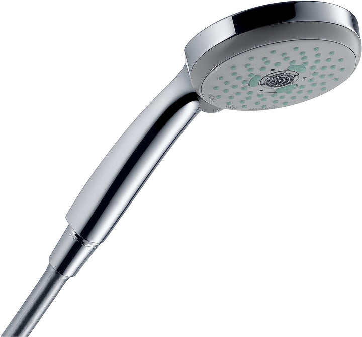 hansgrohe Croma 100 Duschkopf, 3 Strahlarten, Chrom Chrom 3 Strahlarten, Chrom 3 Strahlarten
