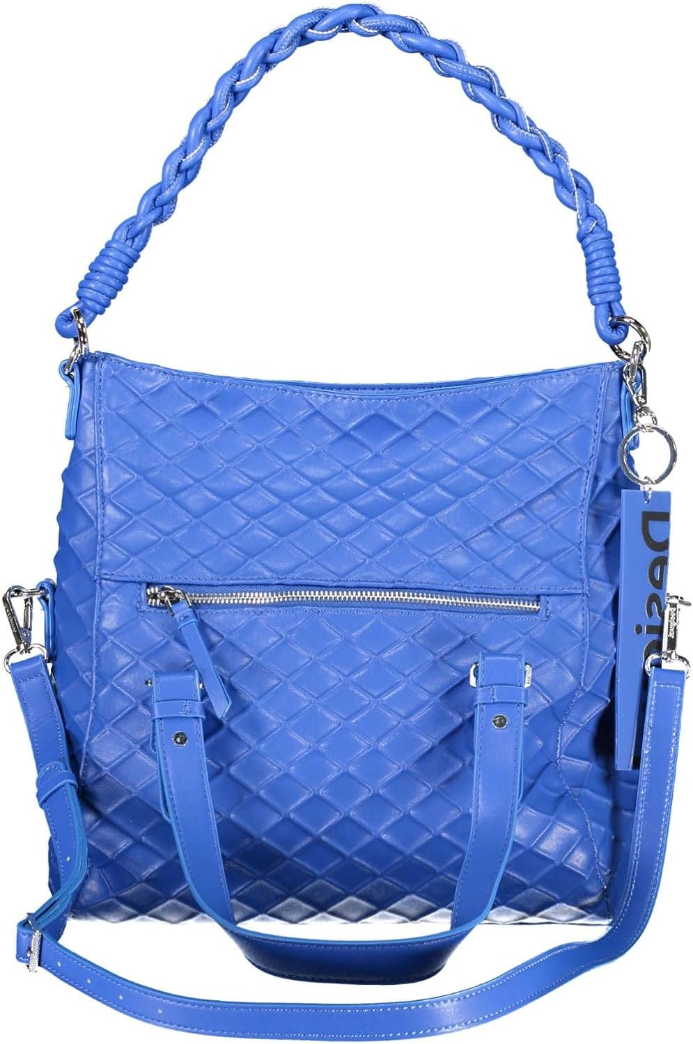 Desigual Damen-Tasche Blogy Loverty 2.0 23saxp66 Einheitsgrösse Hellblau, Einheitsgrösse Hellblau