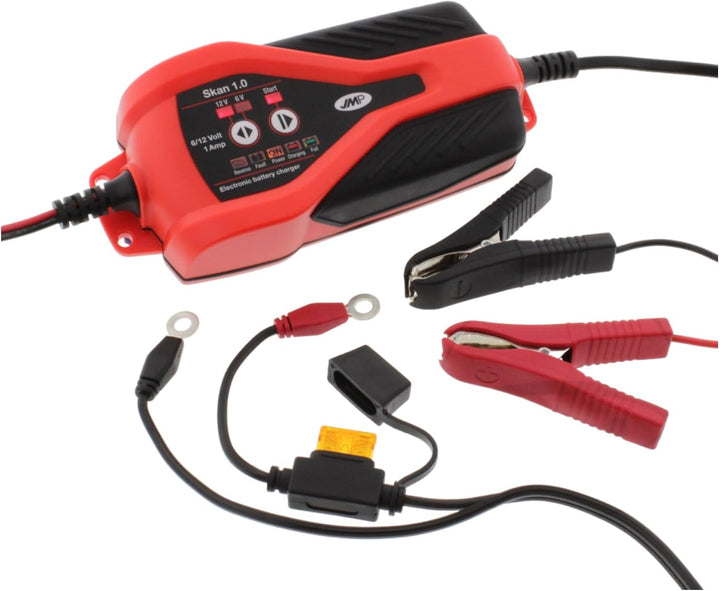 JMP Batterieladegerät Schnellladegerät Erhaltungsladung SKAN 1.0 12V Motorrad