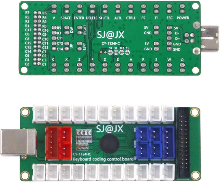 Development Keyboard Encoder Board Game Controller DIY LED Keyboard Development Board Media Music US