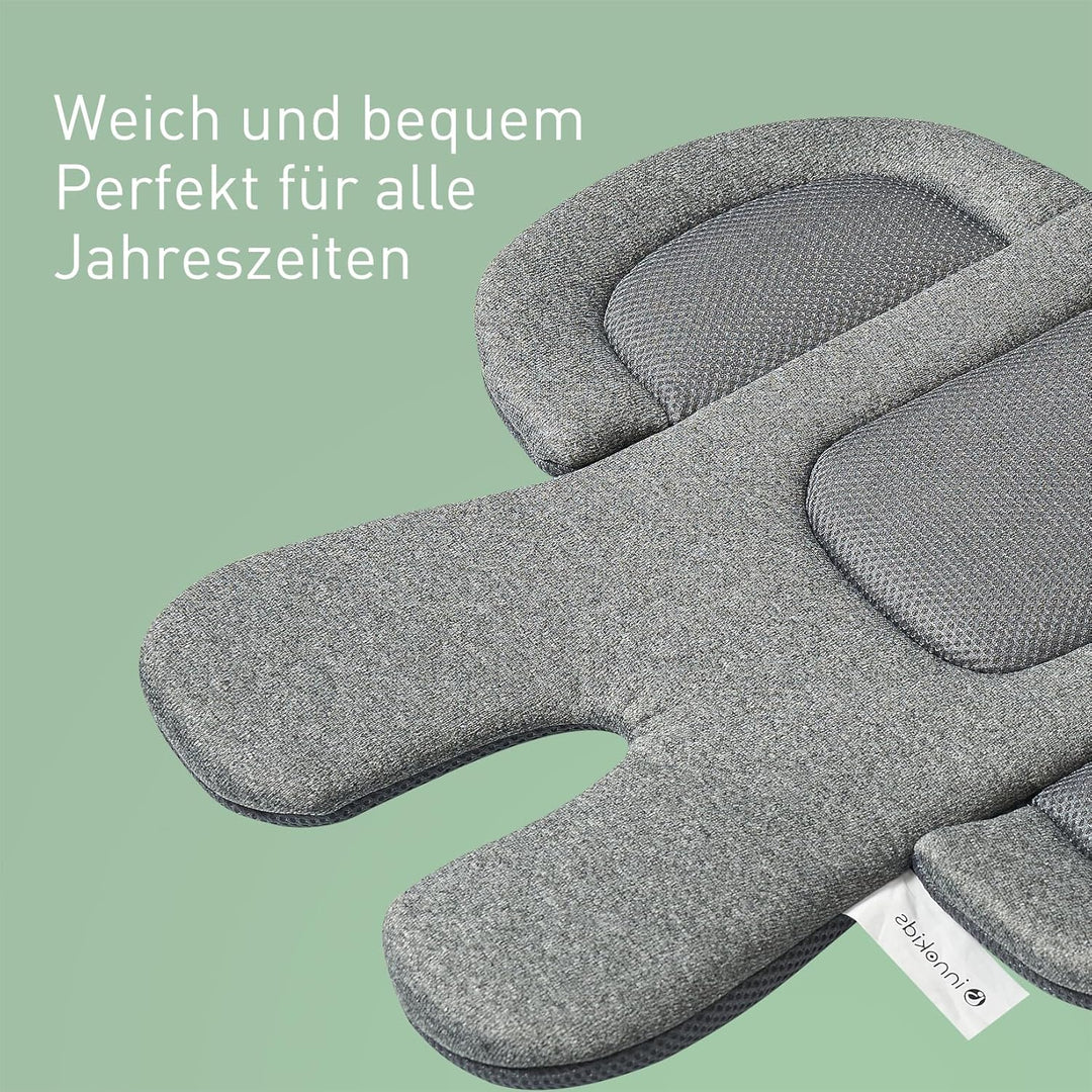 Innokids Säuglings Autositz Einsatz, Neugeborener Kopf-Stützkissen und Körper-Stützkissen für Babys