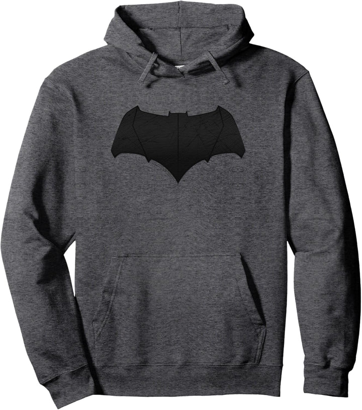 Justice League Movie Batman Black Logo Pullover Hoodie