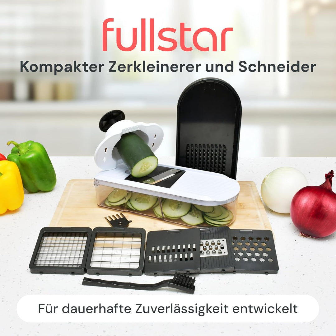 Gemüseschneider Mandoline Gemüsehobel - Gemüse Schneider Zwiebelschneider Kartoffelschneider Obstsch