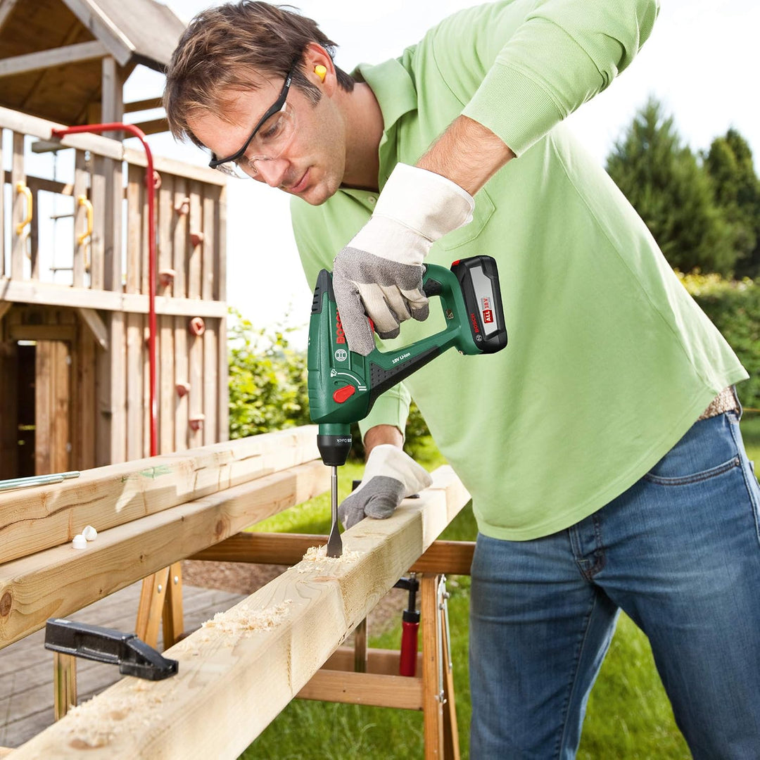 Bosch DIY Akku-Bohrhammer Uneo Maxx, ohne Akku, Karton (18 V, 2,5 Ah, Max. Bohr-Ø Stahl: 8 mm, Beton