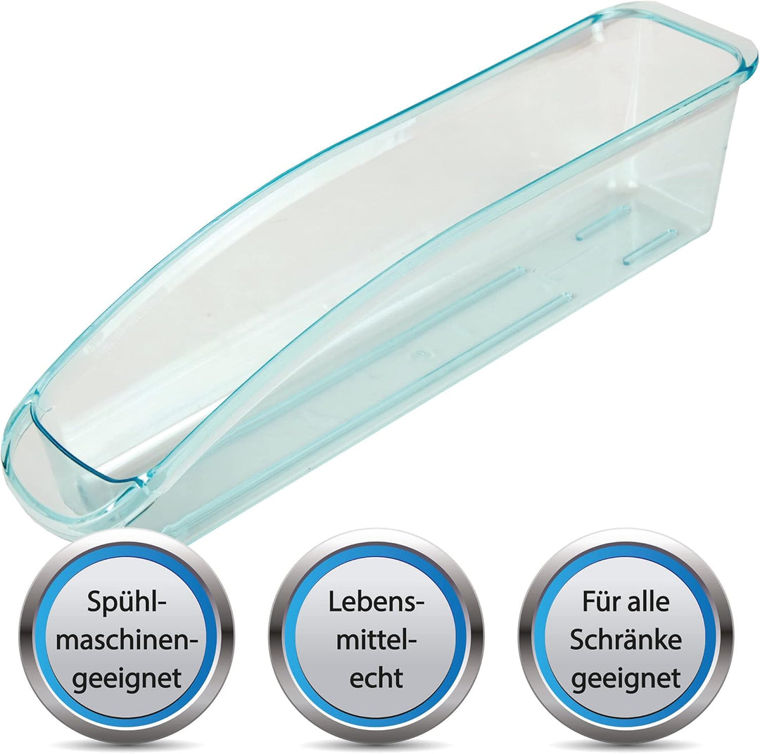 Kühlschrank - Behälter (33 x 7,5 x 8cm) Kühlschrankbox Spülmaschinengeeignet - Hochwertige Aufbewahr
