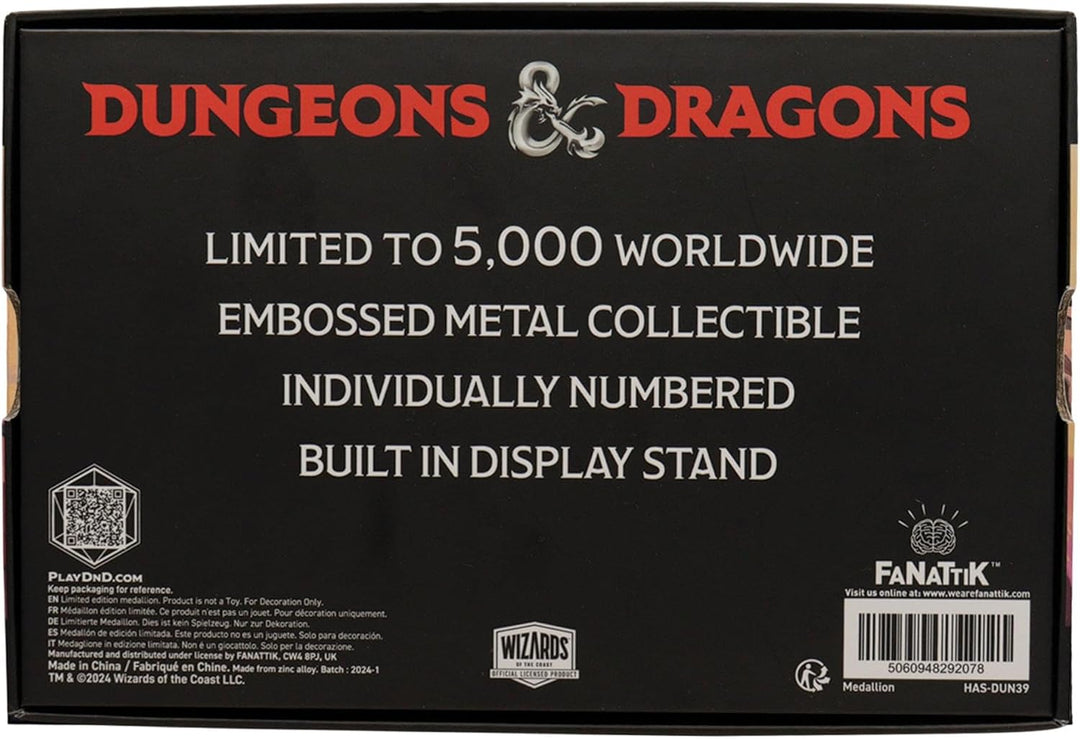 Dungeons & Dragons médaillon Lady of Pain Limited Edition