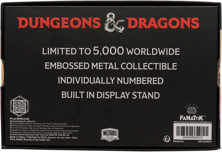 Dungeons & Dragons médaillon Lady of Pain Limited Edition