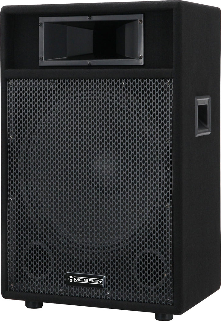 McGrey PA-115 15/2 Passive Box (DJ, PA, 2-Wege Lautspercher, Trapezform, 100/200/400 Watt (RMS/Musik