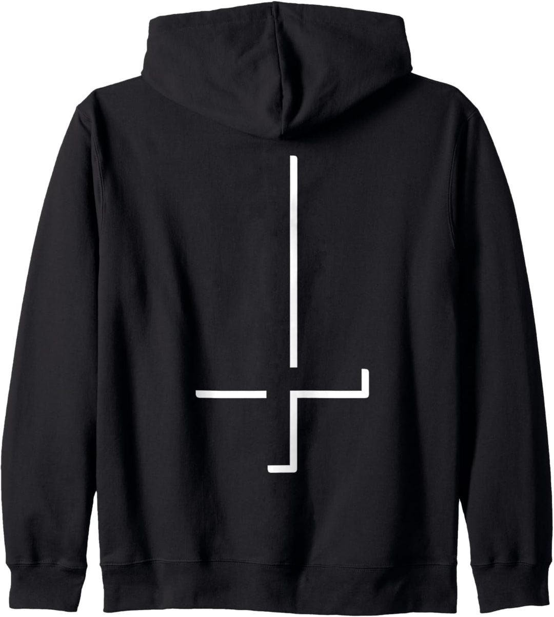 Satanisches Kreuz I Umgedrehtes Kreuz I Goth I Cross Kapuzenjacke