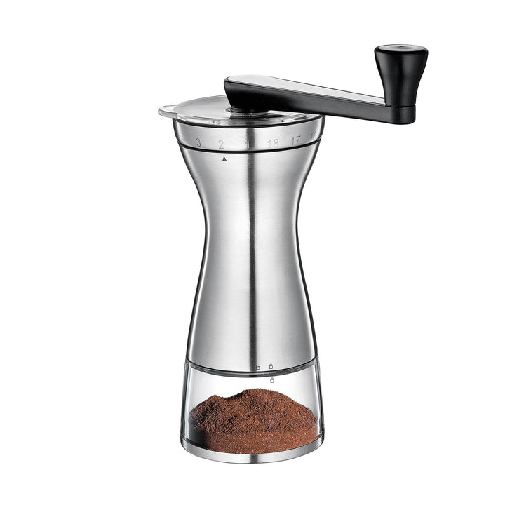 Zassenhaus 041156 Kaffeemühle Edelstahl Silber, 25 x 9 cm