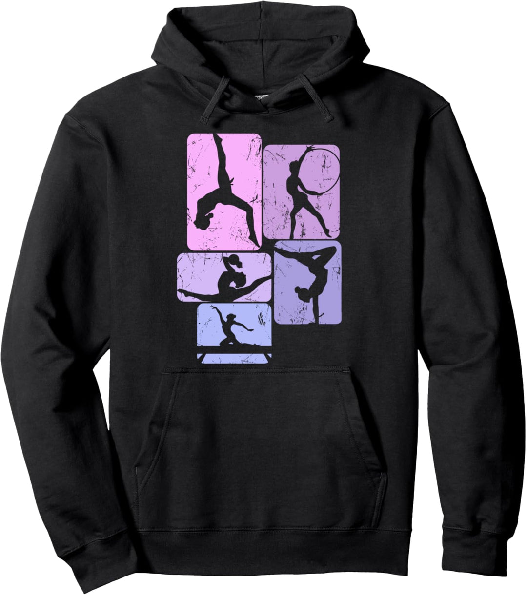 Turnerin Turnen Gymnastik Kinder Mädchen Damen Pullover Hoodie