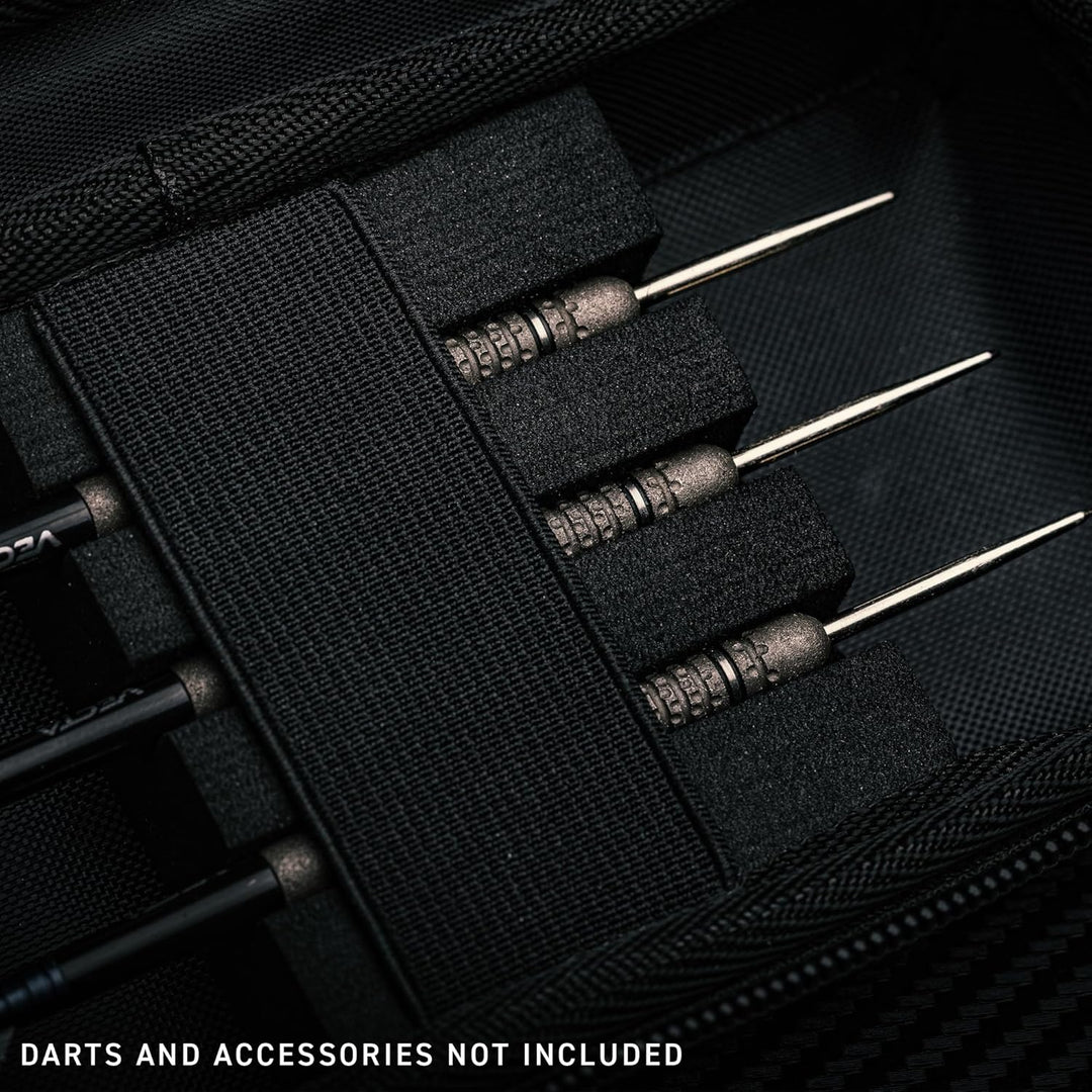 WINMAU Michael Van Gerwen MvG Armor G1 Darts-Geldbörse - Schwarz und Grün Das Dartcase bietet Platz