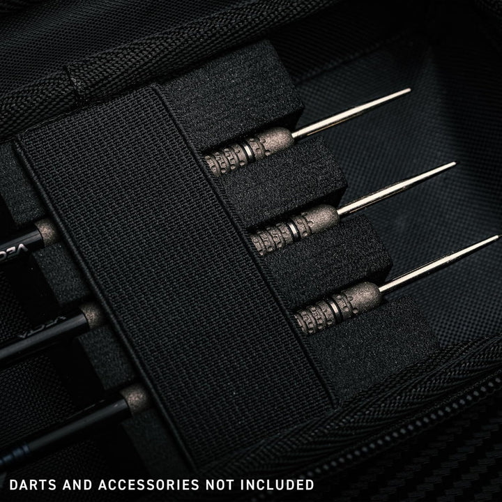 WINMAU Michael Van Gerwen MvG Armor G1 Darts-Geldbörse - Schwarz und Grün Das Dartcase bietet Platz